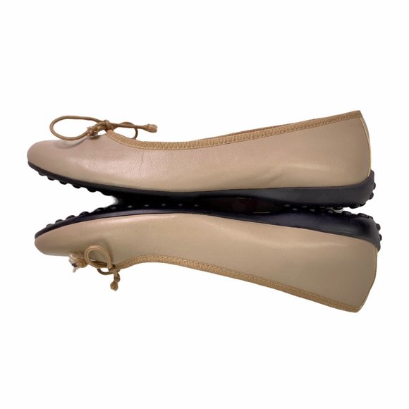Bailarina by SKA Ballet Flats Driving Shoes Tan Be - Picture 5 of 11